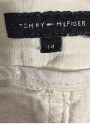 Tommy hilfiger белая базовая мини юбка5 фото