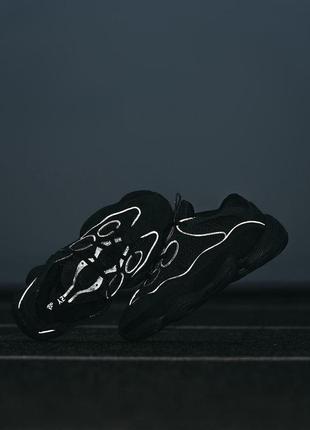 Мужские кроссовки adidas yeezy boost 500 black 41-447 фото