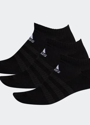 Набір низьких шкарпеток unisex adidas cush low. 150грн - 1 пара, 400 - 3 пары2 фото