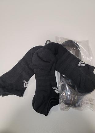 Набір низьких шкарпеток unisex adidas cush low. 150грн - 1 пара, 400 - 3 пары5 фото