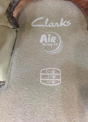 Сандалии,босоножки clarks air для мальчика,нат.кожа,р.318 фото