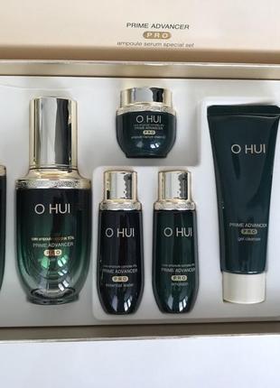 O hui prime advancer ampoule serum special set 7 items , антивозрастной  набор для лица премиум клас2 фото