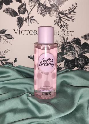 Мист (спрей) для тела и волос soft &dreamy от victoria’s secret