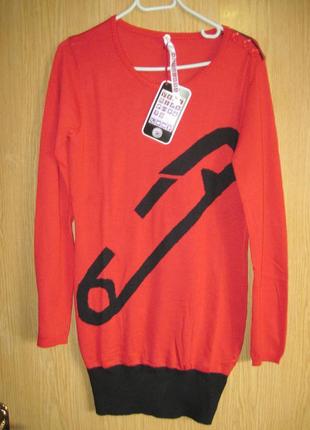 .новый суперстрейч. свитер "yes! miss" р. 50