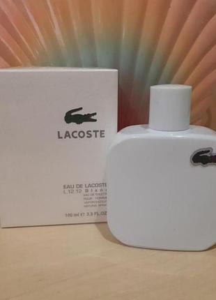 Туалетна вода lacoste l12.12 blanc 100мл лакоста бланк