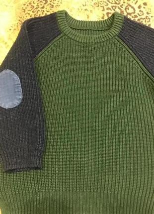 Теплый свитер для мальчика  2-3года2 фото