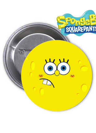 Значок spongebob squarepants губка боб квадратні штани спанч боб