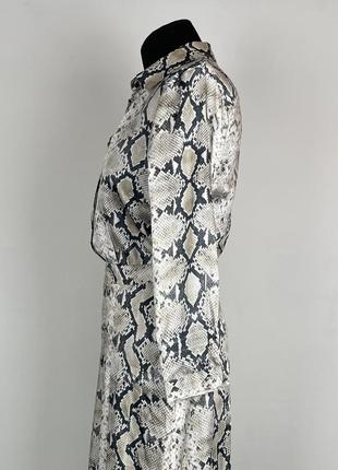 Платье со змеиным принтом koton m м3 фото