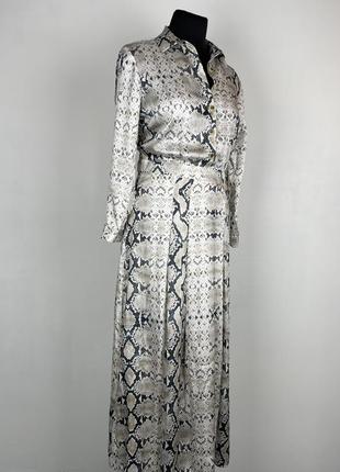 Платье со змеиным принтом koton m м5 фото