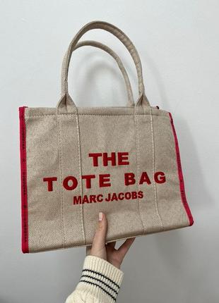 Сумка шопер у стилі marc jacobs the large tote bag