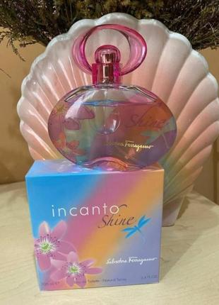 Туалетна вода salvadore ferragamo incanto shine 100 мл