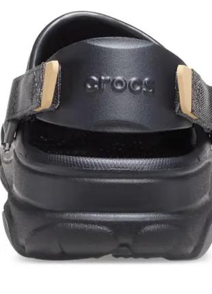 Сабо crocs classic all terrain clog  черные  black5 фото