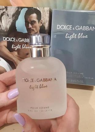 Туалетная вода для мужчин d&g light blue лайт блю пурпур хом 125 мл