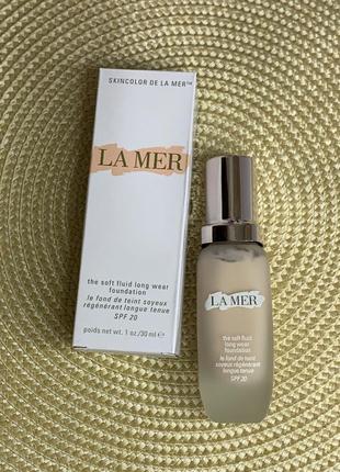 Тональный флюид для лица la mer the soft fluid long wear foundation spf 20