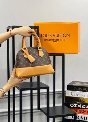 Сумка коричневая женская в стиле louis vuitton сумка луи витон кросс-боди