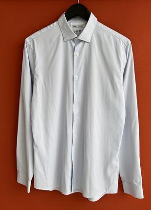Zara оригинал мужская рубашка сорочка размер m б у