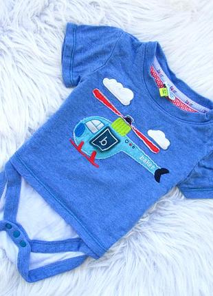 Боди футболка  с коротким рукавом baker by ted baker