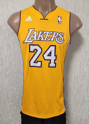 Adidas los angeles lakers bryant #24 nba дитяча баскетбольна майка