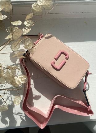 Сумка в стиле marc jacobs the snapsot powder