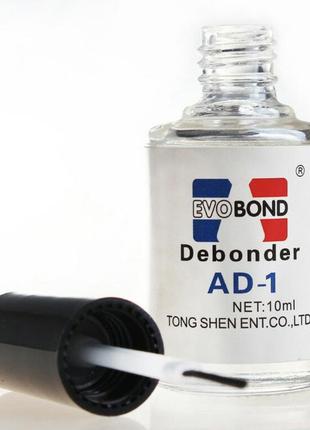 Жидкость для снятия искусственных ресниц evobond professional deblonder 10 мл