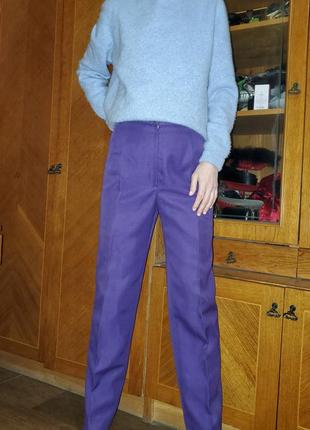 Винтажные брюки со стрелками guy laroche paris люкс бренд винтаж3 фото