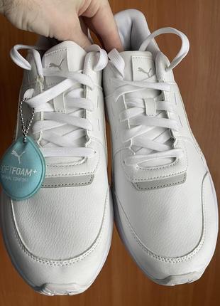 Кроссовки кожаные puma softfoam, оригинал, размер 43 (27,5)5 фото