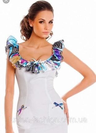 Красивое фабрично платье 3