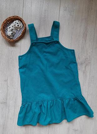 Marks &amp; spencer сарафан микровельвет