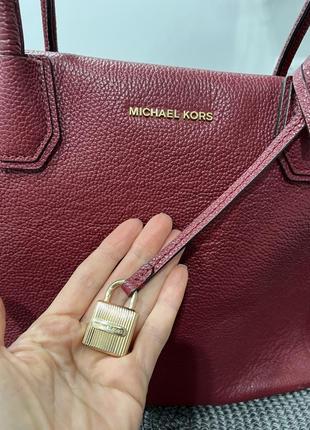 Кожаная сумка michael kors, оригинал3 фото