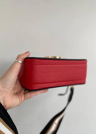 Диночья сумка marc jacobs black red 9
