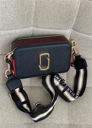 Диночья сумка marc jacobs black red
