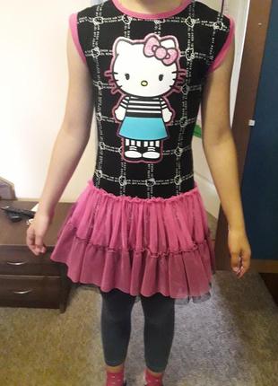 Нарядное платье, hello kitty