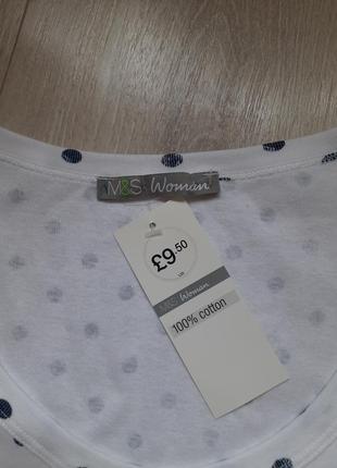 Marks&spencer нова футболка в горої жіноча2 фото