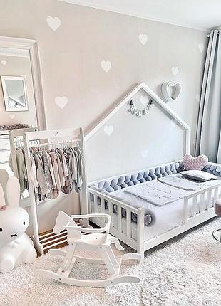 Бортик коса | бортик косичка в ліжечко | бампер в ліжко