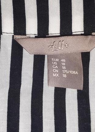 Евро 48 вискоза блуза  h&m 4