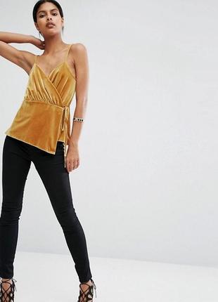 Топ/asos./велюр