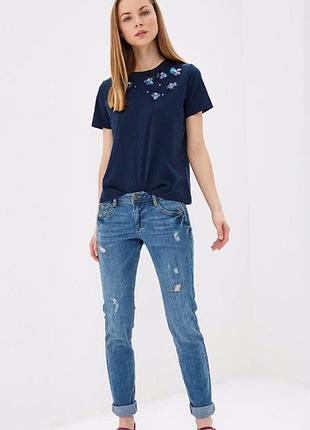 Стильные джинсы штаны рванные  дорогого бренда s.oliver