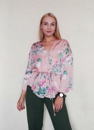H&m блуза кимоно р.36