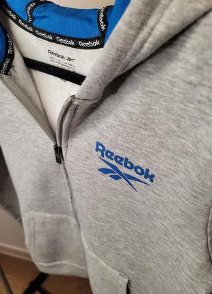 Оригинальный, новый зип-худи reebok basic2 фото