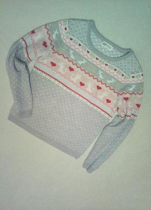 Нарядный свитерок для девочки на 8/10лет