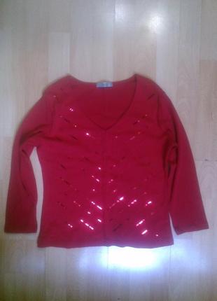 Фірмовий реглан лонгслив m-l