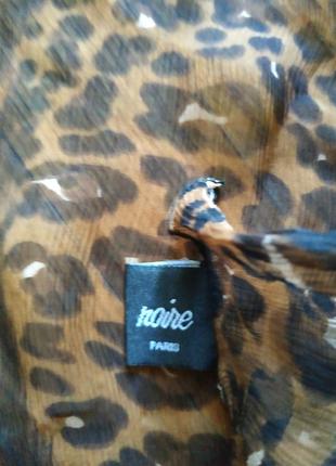 Большой шелковый платок  roche noire париж4 фото