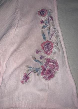 Блуза / кофточка / по типу бебидолл  с вышивкой, индия, 6/346 фото