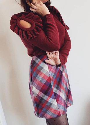 Спідничка в яскраву клітку