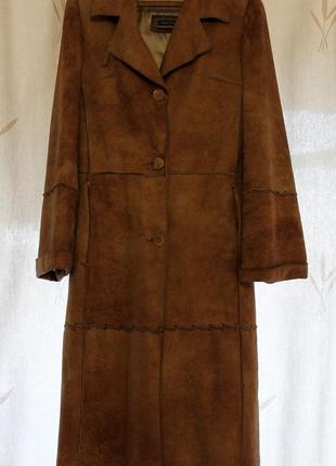 Женское кожанное пальто pacco