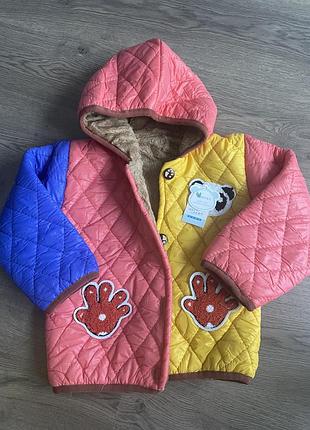 Куртка демісезонна р 98-104 рукав 35 довжина 40