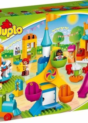 Lego duplo большой парк аттракционов 10840