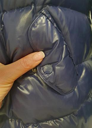Куртка микропуховик пух натуральный мех3 фото