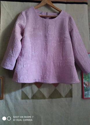 Жаккардовая блуза