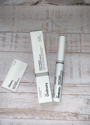 The ordinary multi-peptide lash and brow serum сироватка для вій та брів